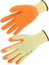 GANTS MANUTENTION LOURDE MILIEU SEC PAUME END LATEX T10 PU/PIECE