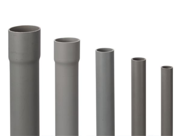 TUBE PVC GRIS DIAM 50 EVACUACTION