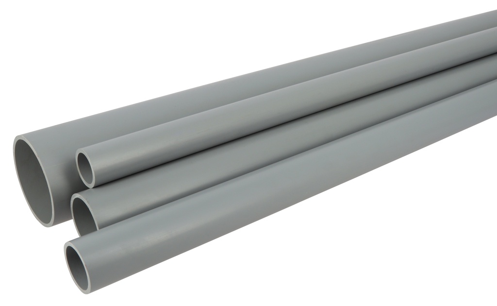 TUBE PVC GRIS DIAMETRE 125  EAU PLUVIALE (IMPORTE 10 X1)