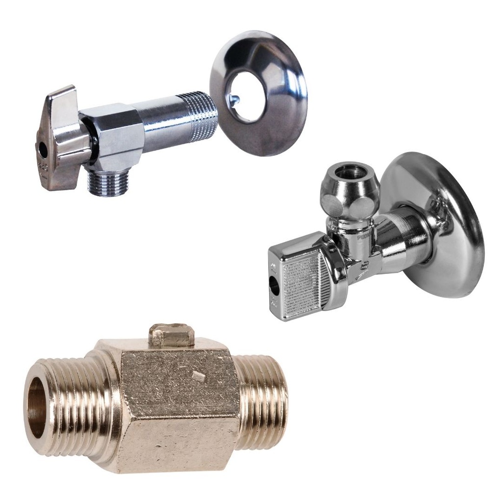 VANNE A SPHERE CHROME 1"