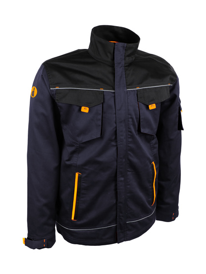 VESTE MARINE POLY/ COTON XL