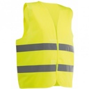 GILET HAUTE VISIBILITE POLYESTER 120 G/M² JAUNE XL PU/PIECE