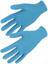 GANTS NITRILE JETABLE BLEU PU/PIECE