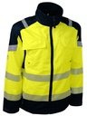 VESTE DE TRAVAIL HAUTE VISIBILITE 54% COTON ET 46% POLYESTER 270G/M2
