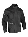 VESTE MULTI RISQUES IGNIFUGE ET RETARDATEUR DE FLAMMES 99% COTON 1% CARBONE 350G/M2