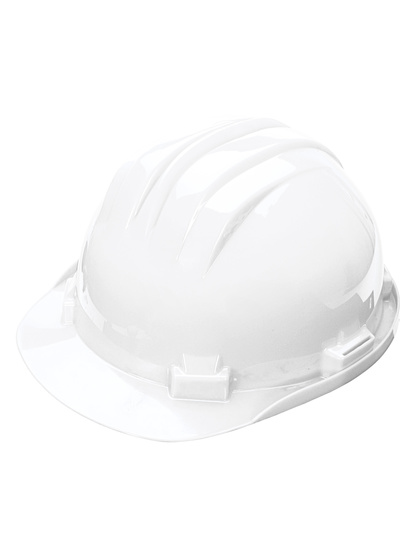CASQUE ECO  CHANTIER BLANC PE UV/PC