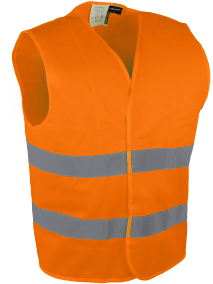 GILET HAUTE VISIBILITE POLYESTER 120 G/M² ORANGE 2XL PU/PIECE