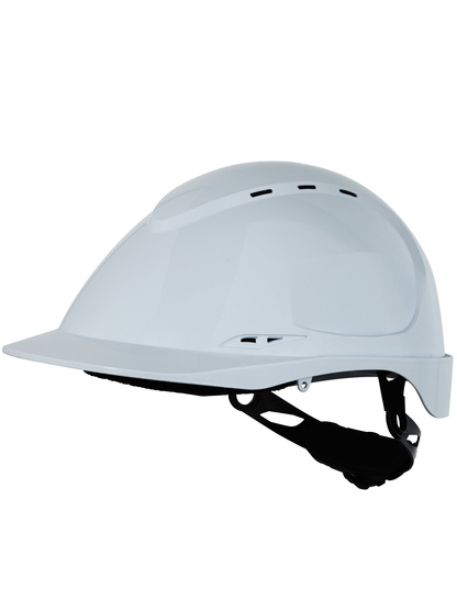 CASQUE DE CHANTIER AERE EN ABS SERRAGE CREMAILERE PU/PIECE