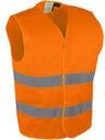 GILET HV ORANGE 2 BDES HOR 3XL