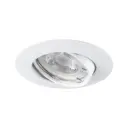 PLAFONNIER ENCASTRABLE ORIENTABLE GX5.3 10W IP20 PU/PIECE