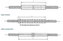Manchon de jonction Aster 117 mm² (Vendu par 6)