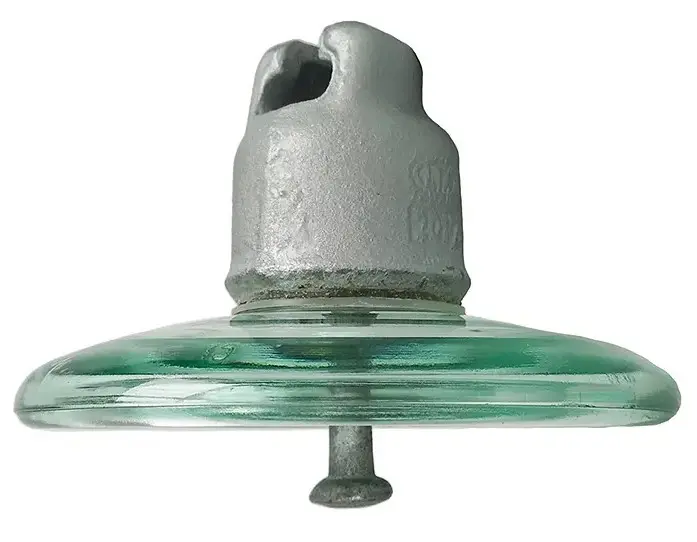 ISOLATEURS STANDARDS SUSPENDUS HTA EN VERRE PU/PIECE