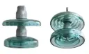 Isolateur en verre diam 175 mm chaîne de 2