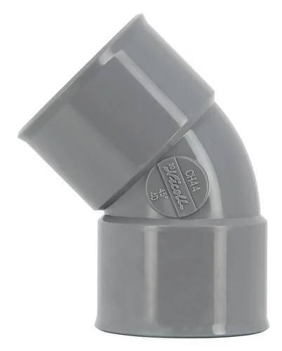 COUDES PVC 45 DIA 40