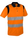 POLO HAUTE VISIBILITE POLYESTER 150 G/M² ORANGE M PU/PIECE