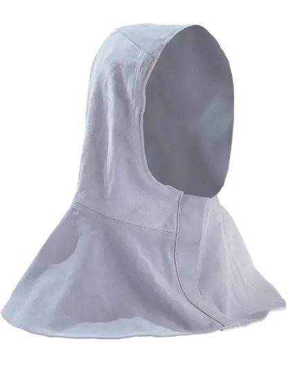 CAGOULE  DE PROTECTIONCUIR CUIR POUR SOUDEUR PU/PIECE
