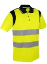 POLO HAUTE VISIBILITE POLYESTER 150 G/M² JAUNE L PU/PIECE