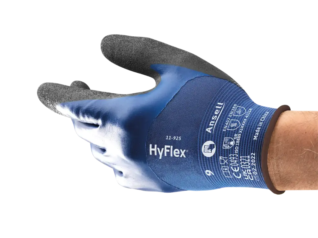 GANTS OLEOFUGES DE MANUTENTION GENERALE T9 PU/PCS