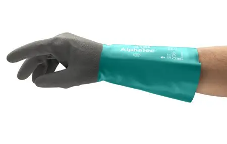 GANT DE PROTECTION CONTRE LES PRODUITS CHIMIQUE A ENDUCTION NITRILE T09  PU/PCS 