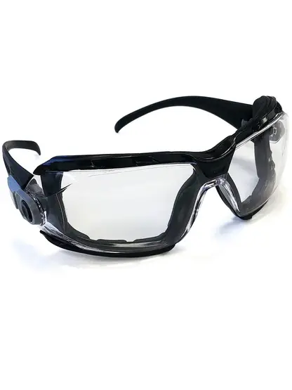 LUNETTES DE PROTECTION CLAIRE ANTI-BUEE PU/PIECE