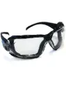 LUNETTES DE PROTECTION CLAIRE ANTI-BUEE PU/PIECE