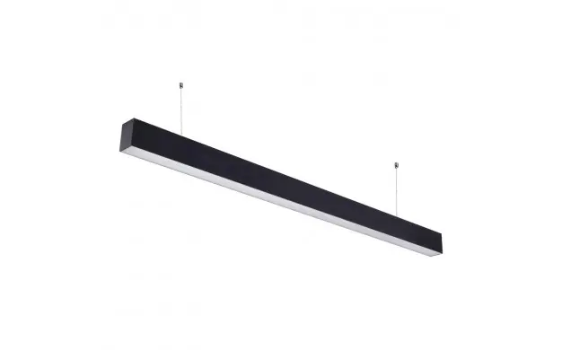 5380 LED LINEAR SUSPENDED LIGHTS LINKABLE 40W AC200-240V BLACK BODY 4000K