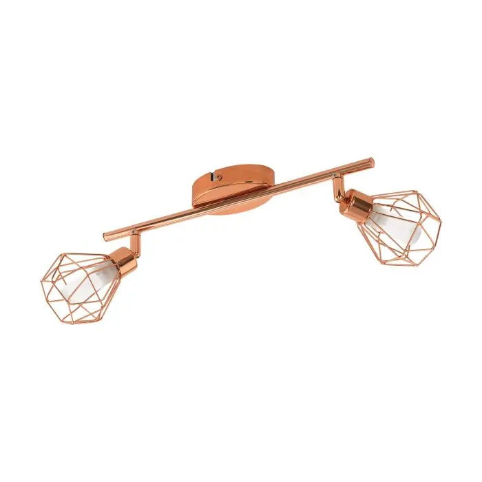 PLAFONNIER LED ORIENTABLE APPARENT INTERIEUR 2X3W 3000K IP20