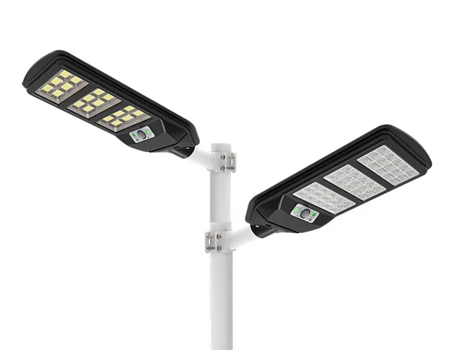 LAMPADAIRE SOLAIRE LED DETECTEUR DE MOUVEMENT 200W 6500K IP65 PU/PIECE