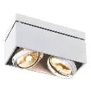 PLAFONNIER APPARENT GU10 MULTIDIRECTIONNEL 2X75W IP20 PU/PIECE