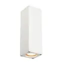 APPLIQUE MURALE GU10 BIDIRECTIONNELLE 2X35W IP44 PU/PIECE