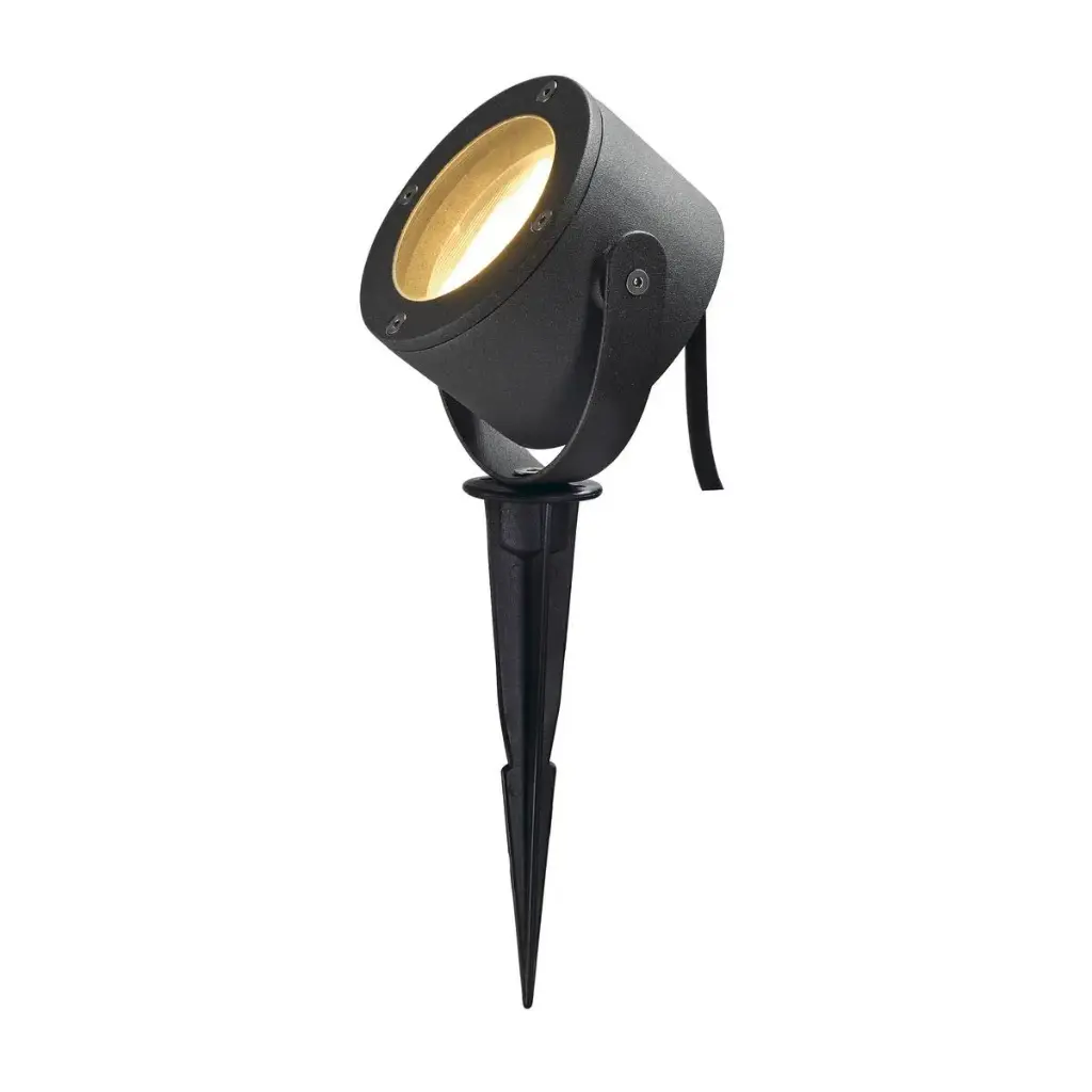 PROJECTEUR GX53 SUR PIQUET MULTIDIRECTIONNEL EXTERIEUR 9W IP44 IK04 PU/PIECE