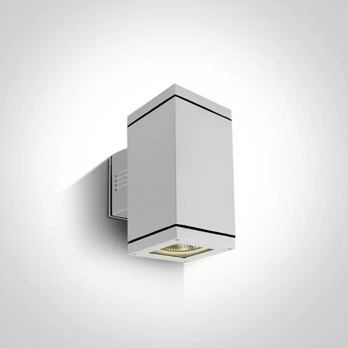 APPLIQUE MURALE APPARENTE E27 BIDIRECTIONNELLE 2X75W IP54 PU/PIECE