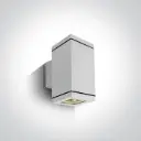 APPLIQUE MURALE E27 2X20W IP54 BIDIRECTIONNELLE PU/PIECE