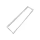 CADRE ALUMINIUM BLANC POUR PANNEAU 30X120 IP20 PU/PIECE