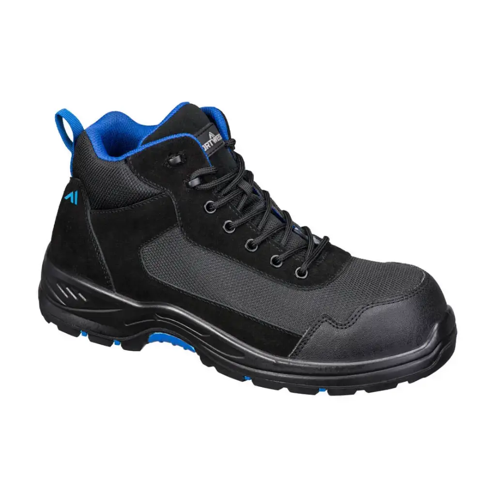 Chaussures de sécurité Brodequin S3L HRO SR FO Noir/Bleu P46