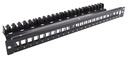 """PANNEAU 19"""" 1U POUR 24 RJ45 KEYSTONE ECO"""