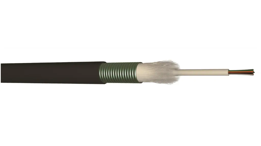 12FO OM3 LIBRE EXT ACIER PE TUBE  CENTRAL  NOIR T4000