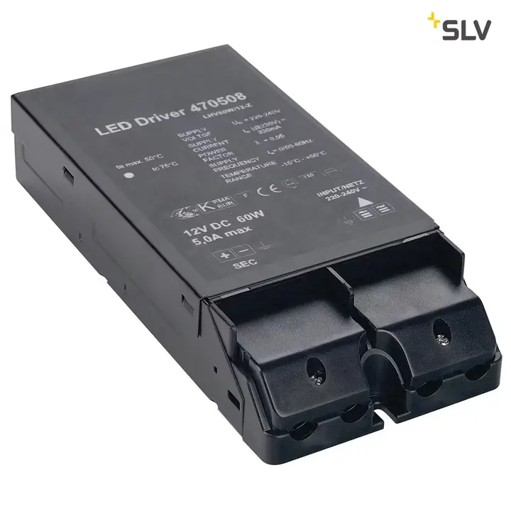 ALIMENTATION LED 12V 60W IP00 PU/PIECE