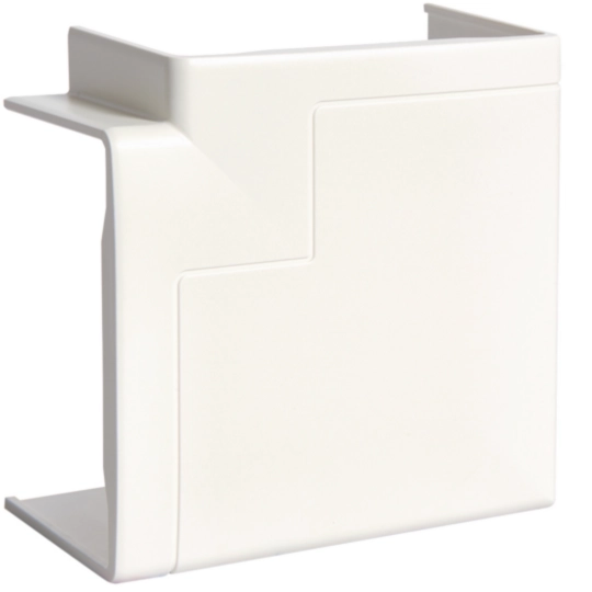 Angle plat pour GBD(A) 56x85mm en ABS en blanc pur 