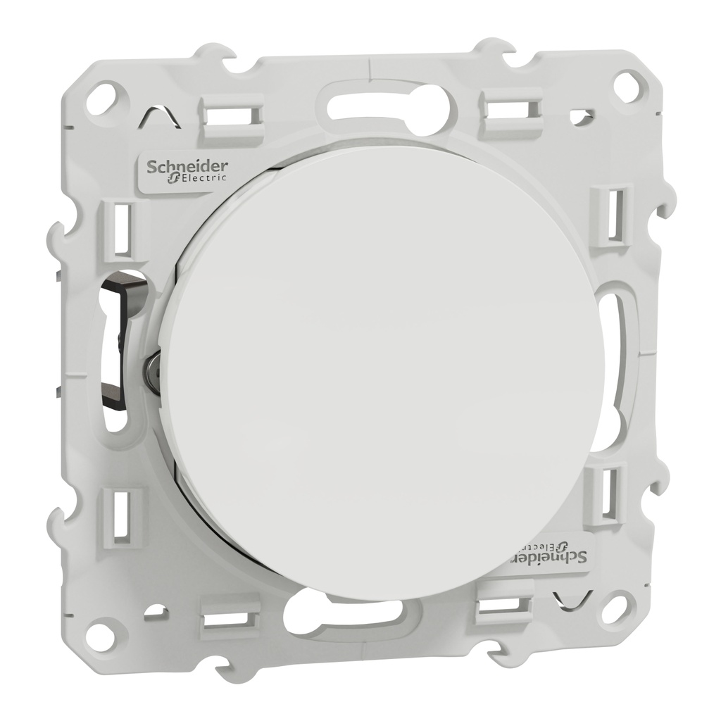BOUTON POUSSOIR BLANC GRIFFE