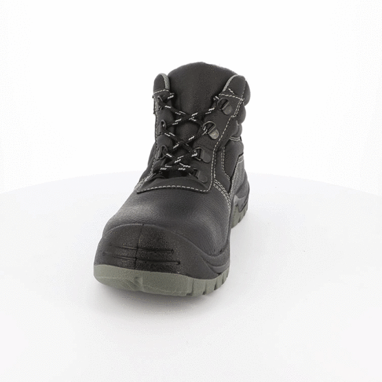 CHAUSSURES DE SECURITE HAUTES EN CUIR S3SRC P43 PU/PIECE