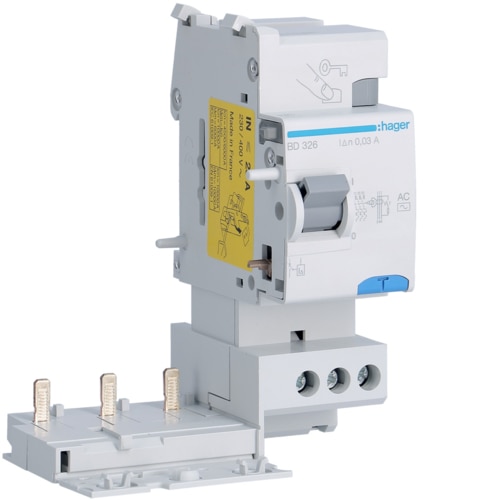 Bloc diffÚrentiel 3P 25A 30mA AC