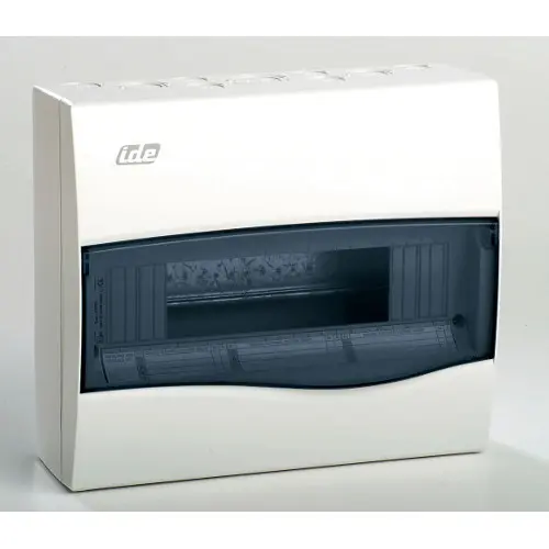 [IDEBV12PT/RR] Surface-Mounted Distribution Enclosure IP40 1 x 12 Modules