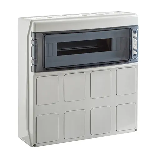 [IDEPCSN18PT/RR] Coffret prises de courant apparent IP65 1x18 mod