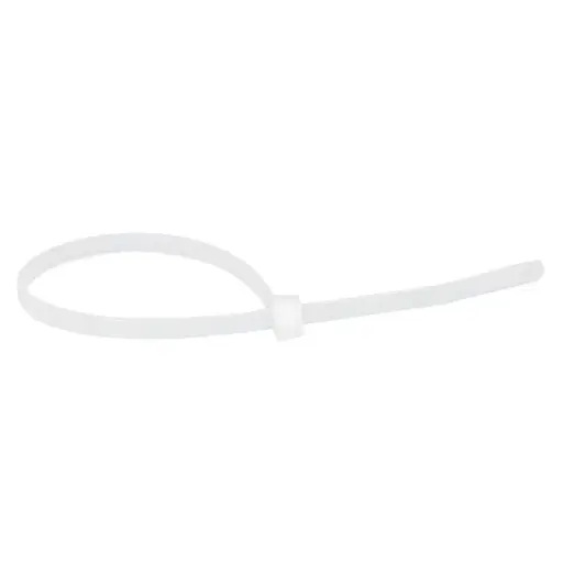 [LEG32039L] COLLIER COLRING 3,5*280 POLY BLANC PAQUET DE 100