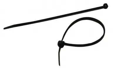 [LEG32019L] COLLIER COLRING NOIR A DENTURE INTERIEURE PU/PIECE