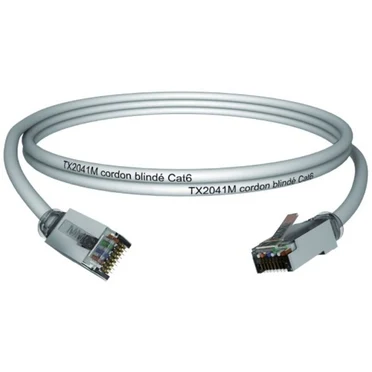 [CAECORD6F001VM] CORDON CAT6 F/UTP VERT 1 M