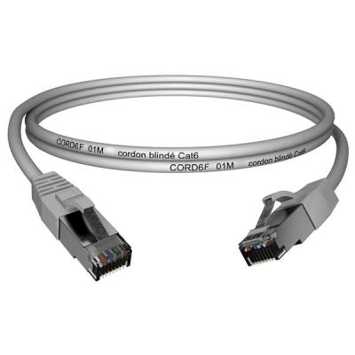 [CAECORD6F03M] CORDON F/UTP 1000 HMS CAT6 GRIS 3M