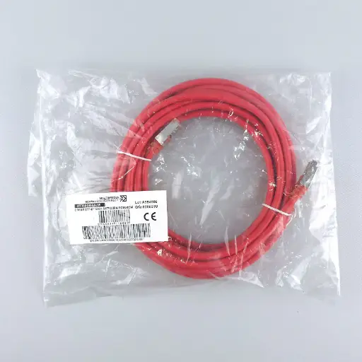 [CAETX4005RM] CORDON FTP 5 METRES ROUGE