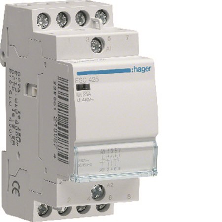 [HAGESC425] Contacteur 25A 4F 230V